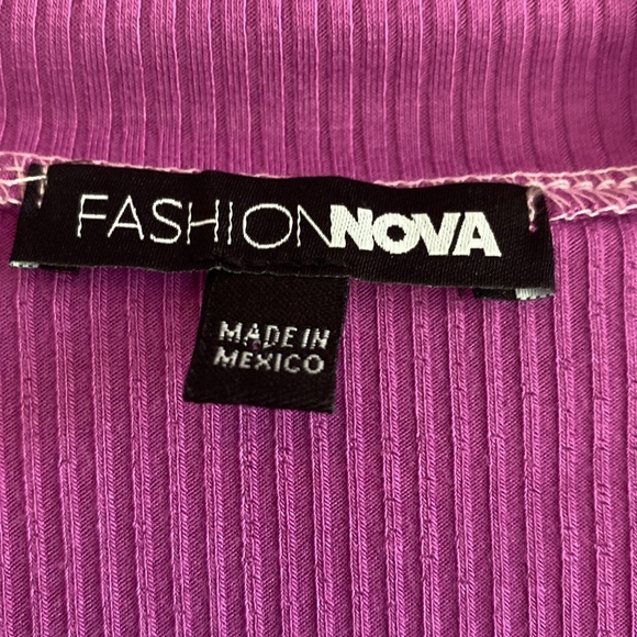 SNATCHED Mini Ribbed Long Sleeved Dress - Picture 4 of 4